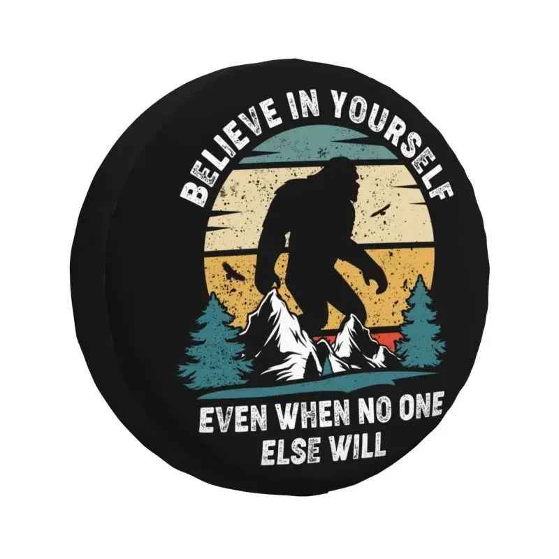 Чехол Bigfoot Believe In Yourself для запасных шин для Toyota Mitsubishi Suzuki Jeep RV SUV 4WD 4x4, Защитные чехлы для автомобильных колес
Чехол Bigfoot Believe In Yourself для запасных шин для Toyota Mitsubishi Suzuki Jeep RV SUV 4WD 4x4, Защитные чехлы для автомобильных колес