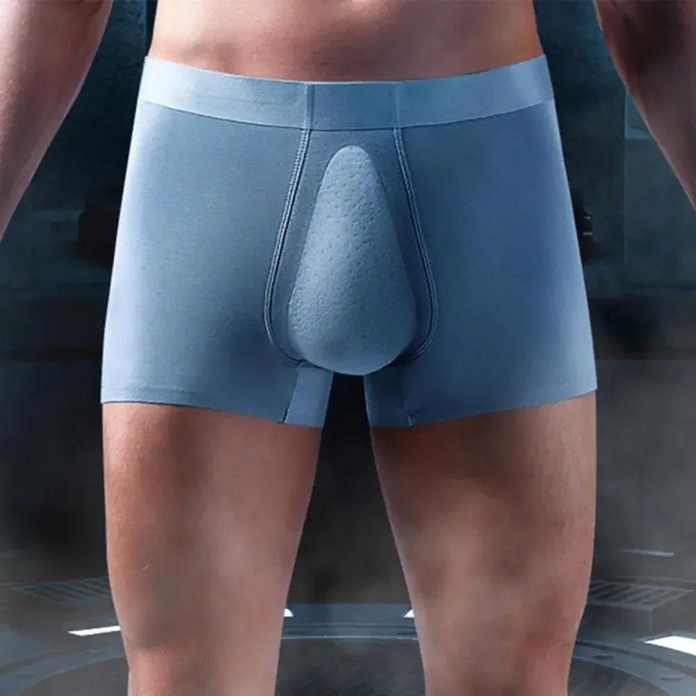 

Men Boxer Slim Fit Boxers Premium Men's Boxers U Convex Design Wide Waistband Breathable Moisture-wicking Underwear for Comfort