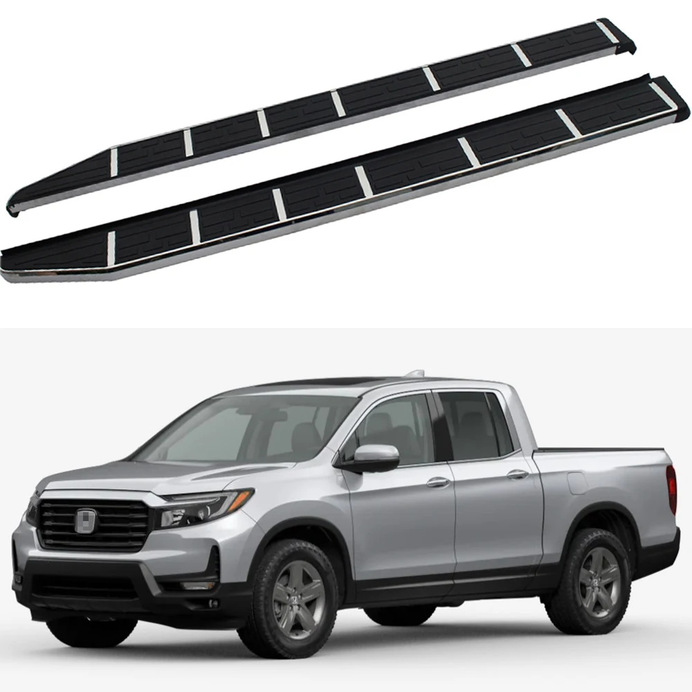 2 шт. фиксированная подножка боковые ступенчатые педали Nerf бар Подходит для Honda Ridgeline 2017-2023
2 шт. фиксированная подножка боковые ступенчатые педали Nerf бар Подходит для Honda Ridgeline 2017-2023