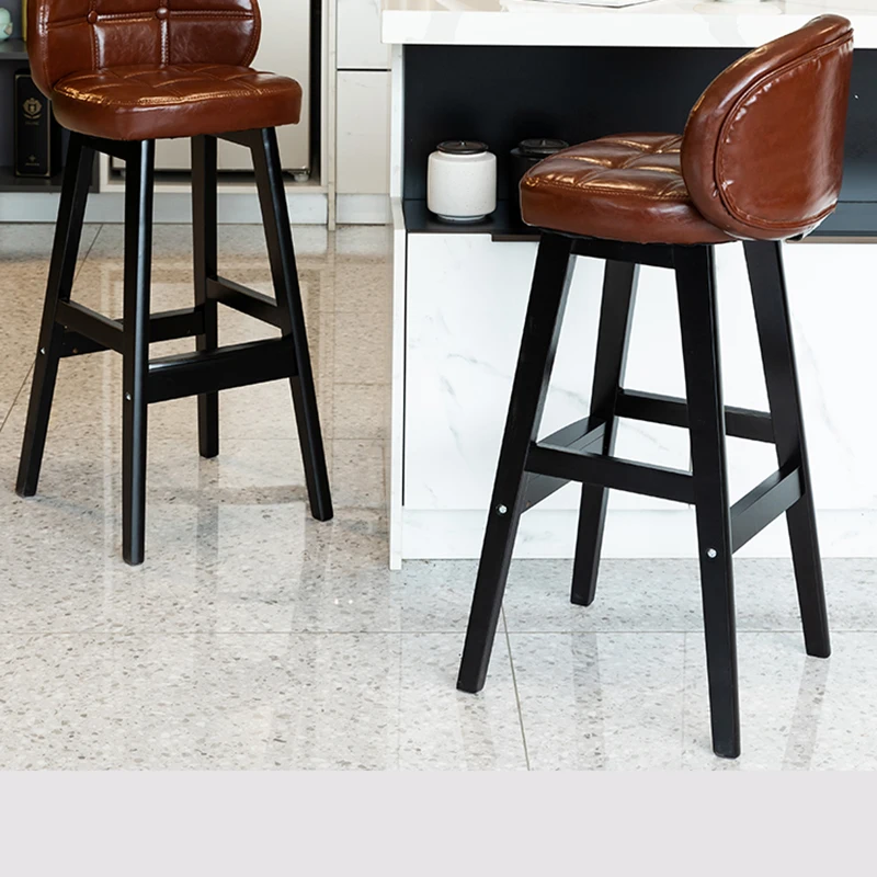 Wooden Bar Stools Balcony Camping Gaming Modern Luxury Designer Aesthetic Comfortable Barstools Throne Bancos De Furniture
Wooden Bar Stools Balcony Camping Gaming Modern Luxury Designer Aesthetic Comfortable Barstools Throne Bancos De Furniture