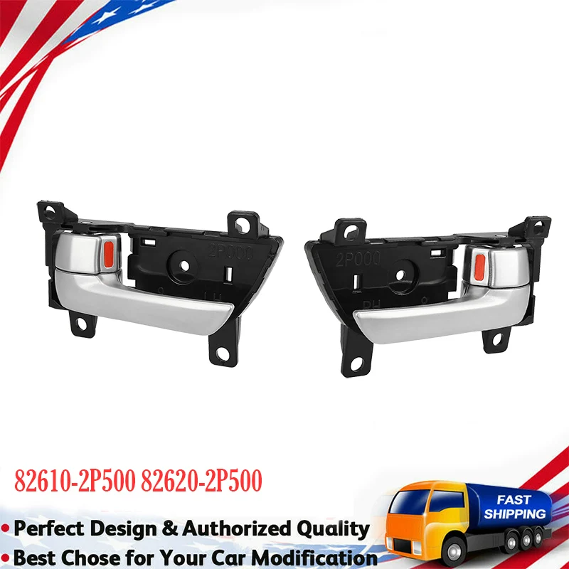 New interior door handle front / rear left 82610-2P500 / Front / Rear Right 82620-2P500 for Kia Sorento 2011-2015
New interior door handle front / rear left 82610-2P500 / Front / Rear Right 82620-2P500 for Kia Sorento 2011-2015