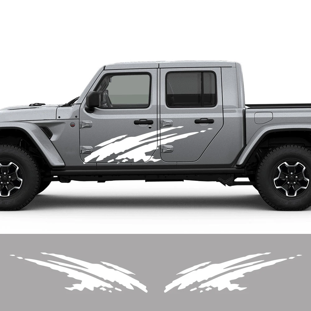 Наклейки для боковой двери автомобиля, наклейки для Jeep Gladiator Jt, графика для пикапа, грузовика, украшения для модификации автомобилей
Наклейки для боковой двери автомобиля, наклейки для Jeep Gladiator Jt, графика для пикапа, грузовика, украшения для модификации автомобилей