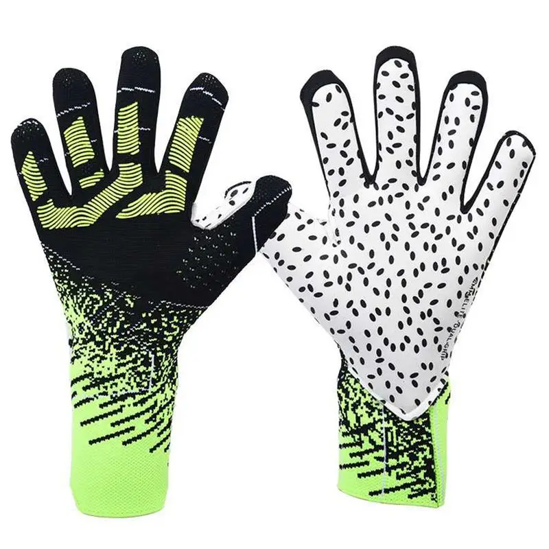 Football Goalkeeper Gloves Professional Soccer Goalie Gloves Wear-Resistant Goalkeeper Gloves With Finger Support And Latex Palm
Football Goalkeeper Gloves Professional Soccer Goalie Gloves Wear-Resistant Goalkeeper Gloves With Finger Support And Latex Palm