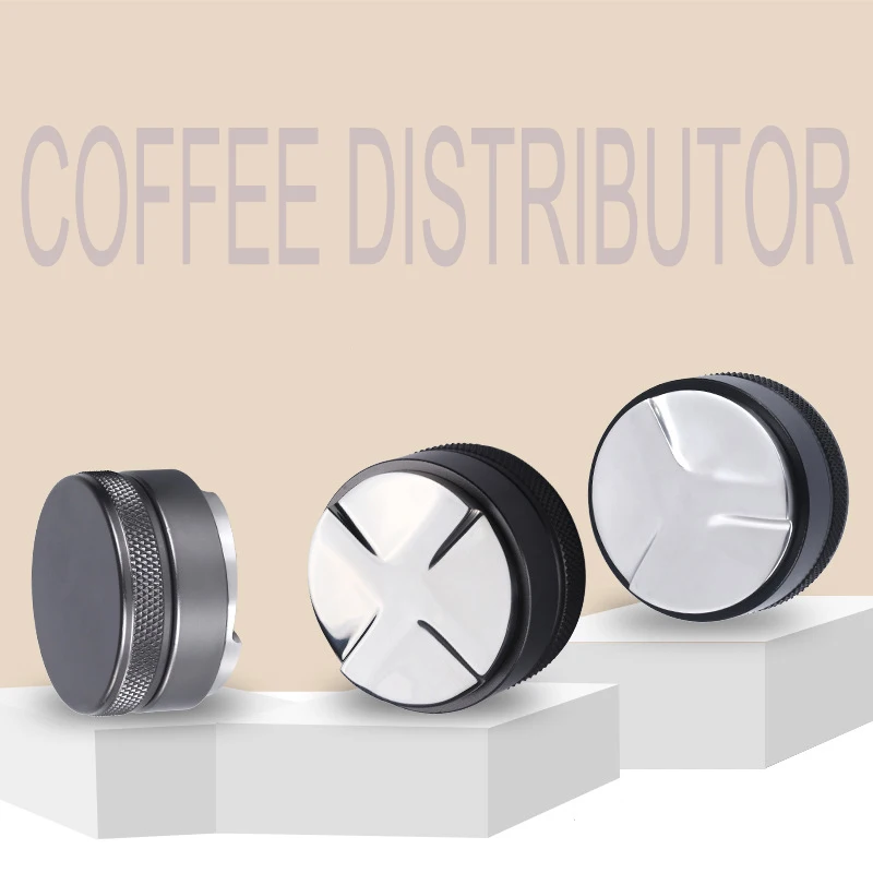 51/53/58mm Coffee Distributor Espresso Distribution Tool Leveler 4 Angled Three Angled Slope Adjustable Palm Tamper Fits 58.35mm
51/53/58mm Coffee Distributor Espresso Distribution Tool Leveler 4 Angled Three Angled Slope Adjustable Palm Tamper Fits 58.35mm