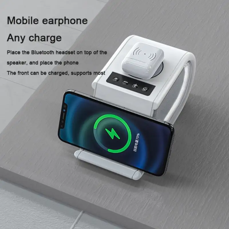 Compatible Wireless Charger Base Portable Wireless Charging Multifunctional For Headset Phone Charging Speaker
Compatible Wireless Charger Base Portable Wireless Charging Multifunctional For Headset Phone Charging Speaker