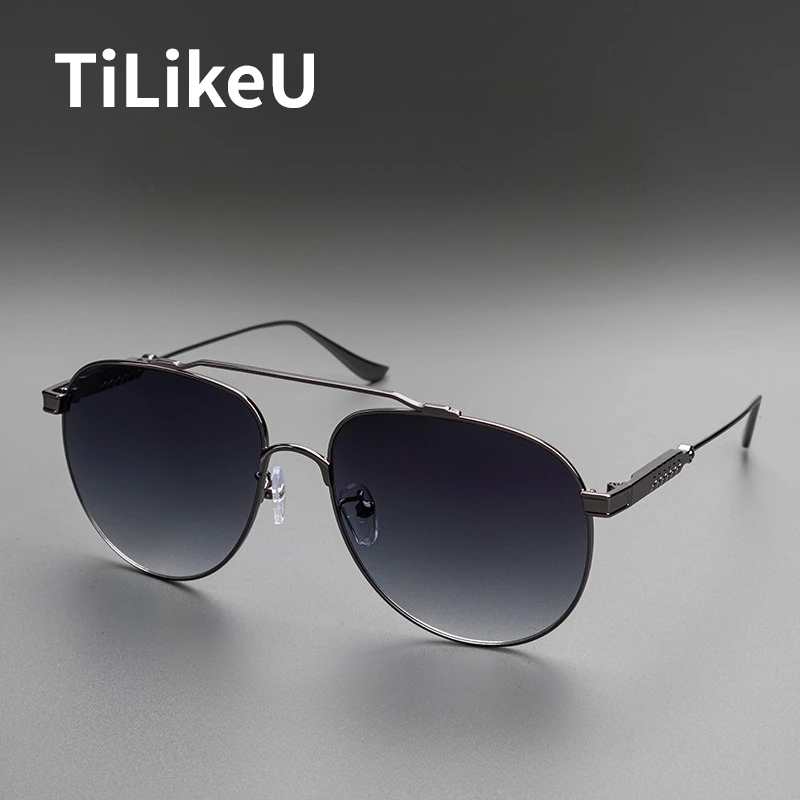 Fashion Metal Sunglasses Of Men Polarized Driving Glasses Double Bridge Oval Frames Gradient Lenses Shades Women Sunglasses
Fashion Metal Sunglasses Of Men Polarized Driving Glasses Double Bridge Oval Frames Gradient Lenses Shades Women Sunglasses