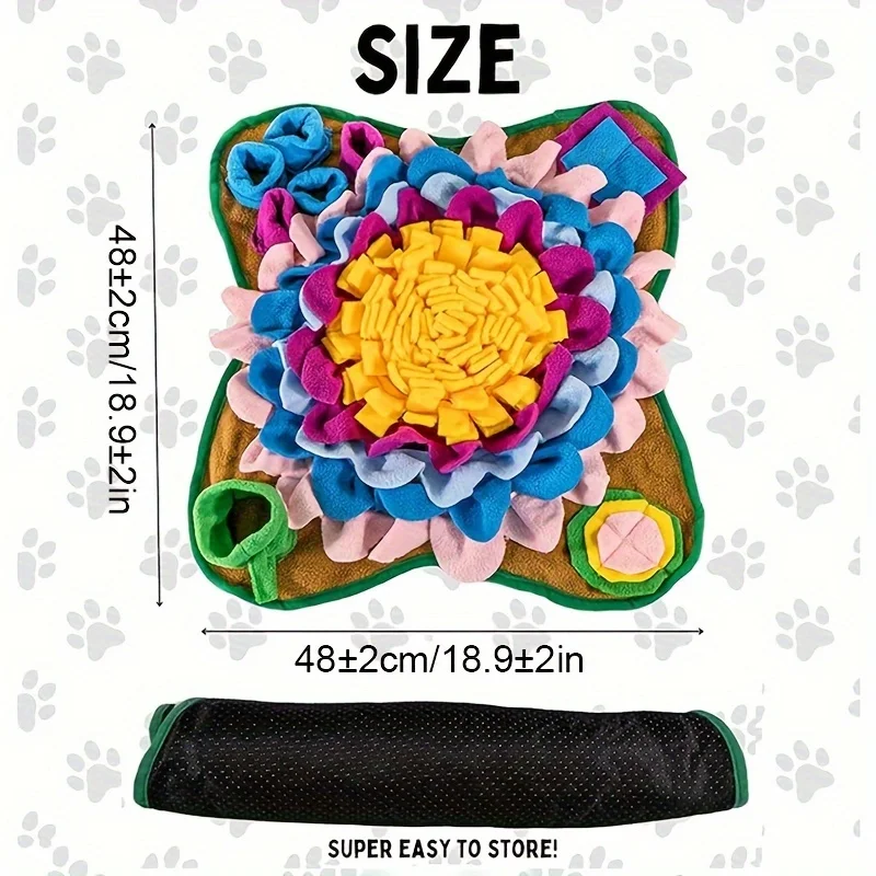 Pet Sniffing Training Mat Dogs Cats Educational Stress 7 Pet Supplies