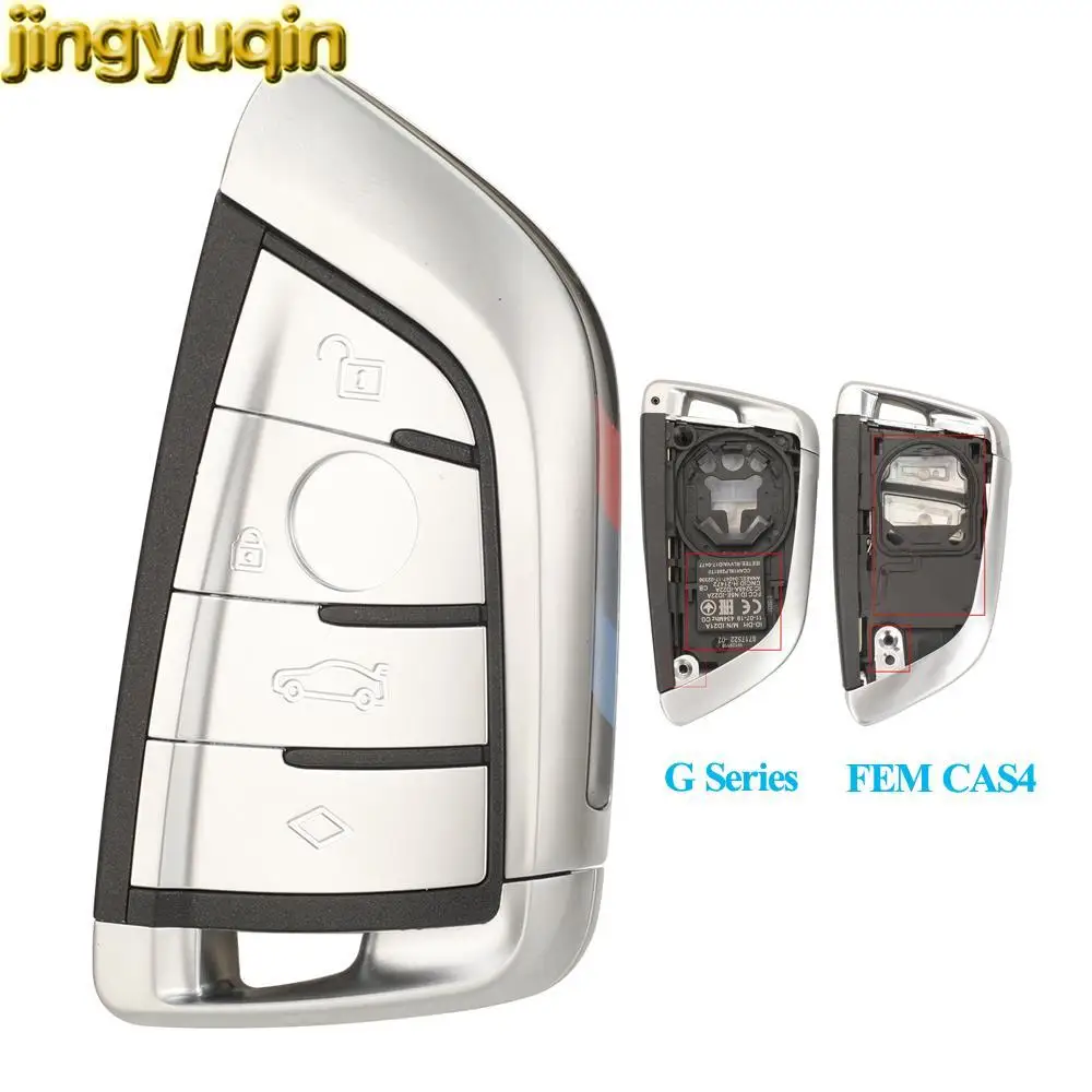 Jingyuqin, 5 шт., 4 кнопки, фотооболочка для BMW 3, 5, 7, вставка серии FEM/CAS4 G, необработанное лезвие
Jingyuqin, 5 шт., 4 кнопки, фотооболочка для BMW 3, 5, 7, вставка серии FEM/CAS4 G, необработанное лезвие