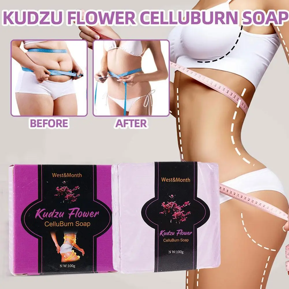 Svengani Japan Kudzu Flower CelluBurn Soap Slimming Pueraria Soap Body Weight Losing Burning Slimming Fat Conditioning Soap
Svengani Japan Kudzu Flower CelluBurn Soap Slimming Pueraria Soap Body Weight Losing Burning Slimming Fat Conditioning Soap