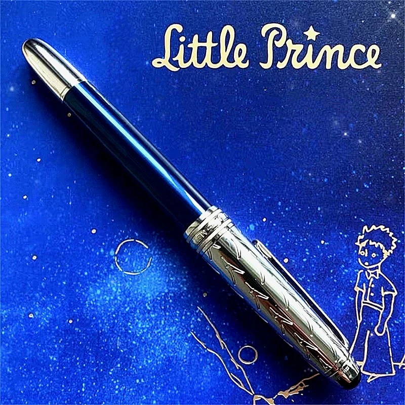 

Special Edition Little Prince Rollerball Pen MB Blue 163 Ballpoint Pen Fountain Pens Writing Office Supplies With Serial Numbe