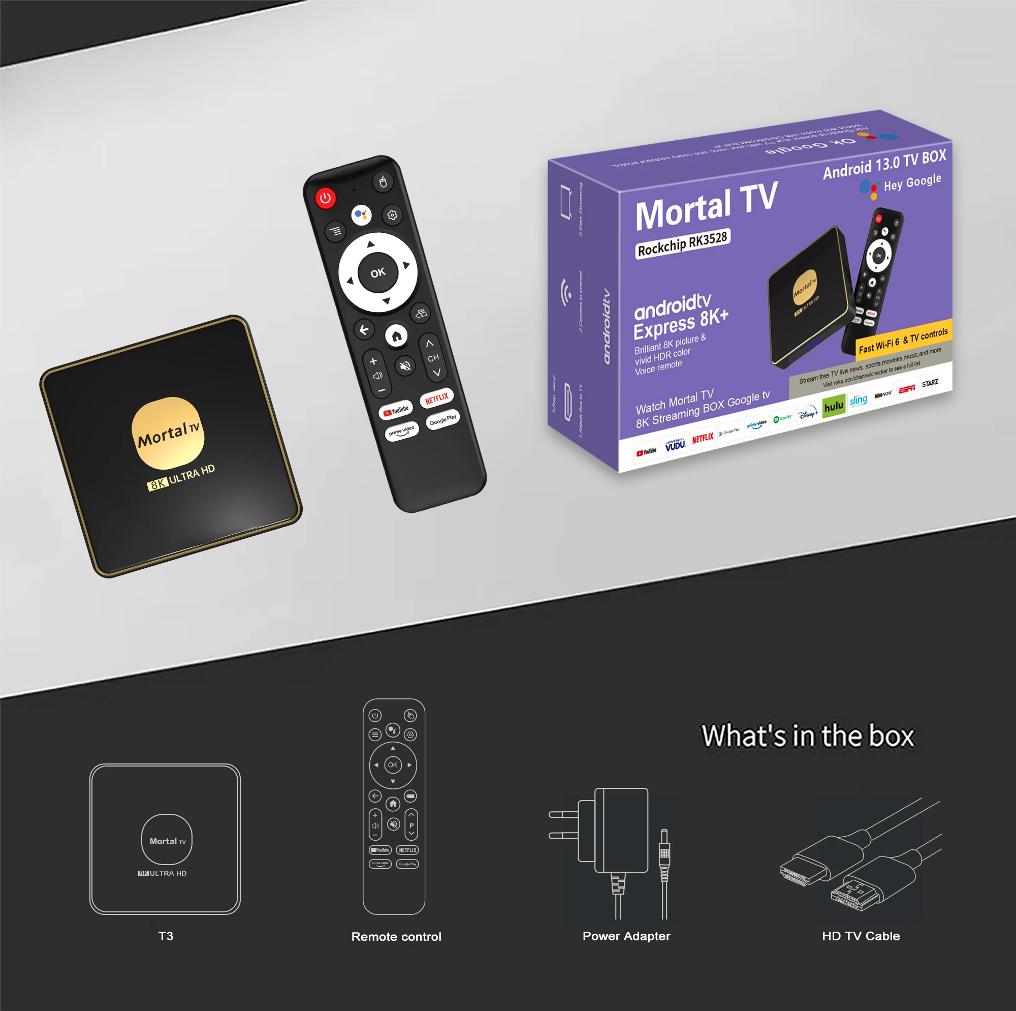 Mortal T3 TV Box 16 S335737b5f49a4f899706183da122ea138