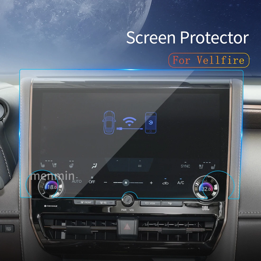 Автомобильная наклейка, защита экрана Carplay для TOYOTA Vellfire 2024, дисплей, аксессуары для навигации
Автомобильная наклейка, защита экрана Carplay для TOYOTA Vellfire 2024, дисплей, аксессуары для навигации