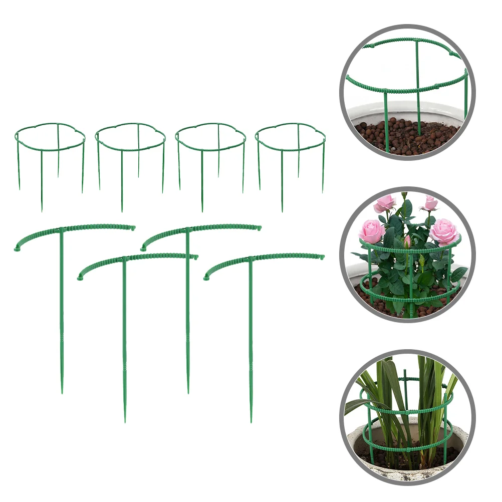 20 Pcs Flower Stand Support Ring Supports Stakes Perlite for Plants Flowers Garden Plastic
20 Pcs Flower Stand Support Ring Supports Stakes Perlite for Plants Flowers Garden Plastic