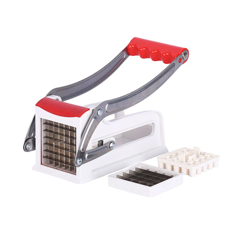 Kitchen Stainless Steel French Fry Cutter Multifunctional Cut Potatoes Carrots Cucumbers Smooth Cut Vegetable French Fries
Kitchen Stainless Steel French Fry Cutter Multifunctional Cut Potatoes Carrots Cucumbers Smooth Cut Vegetable French Fries