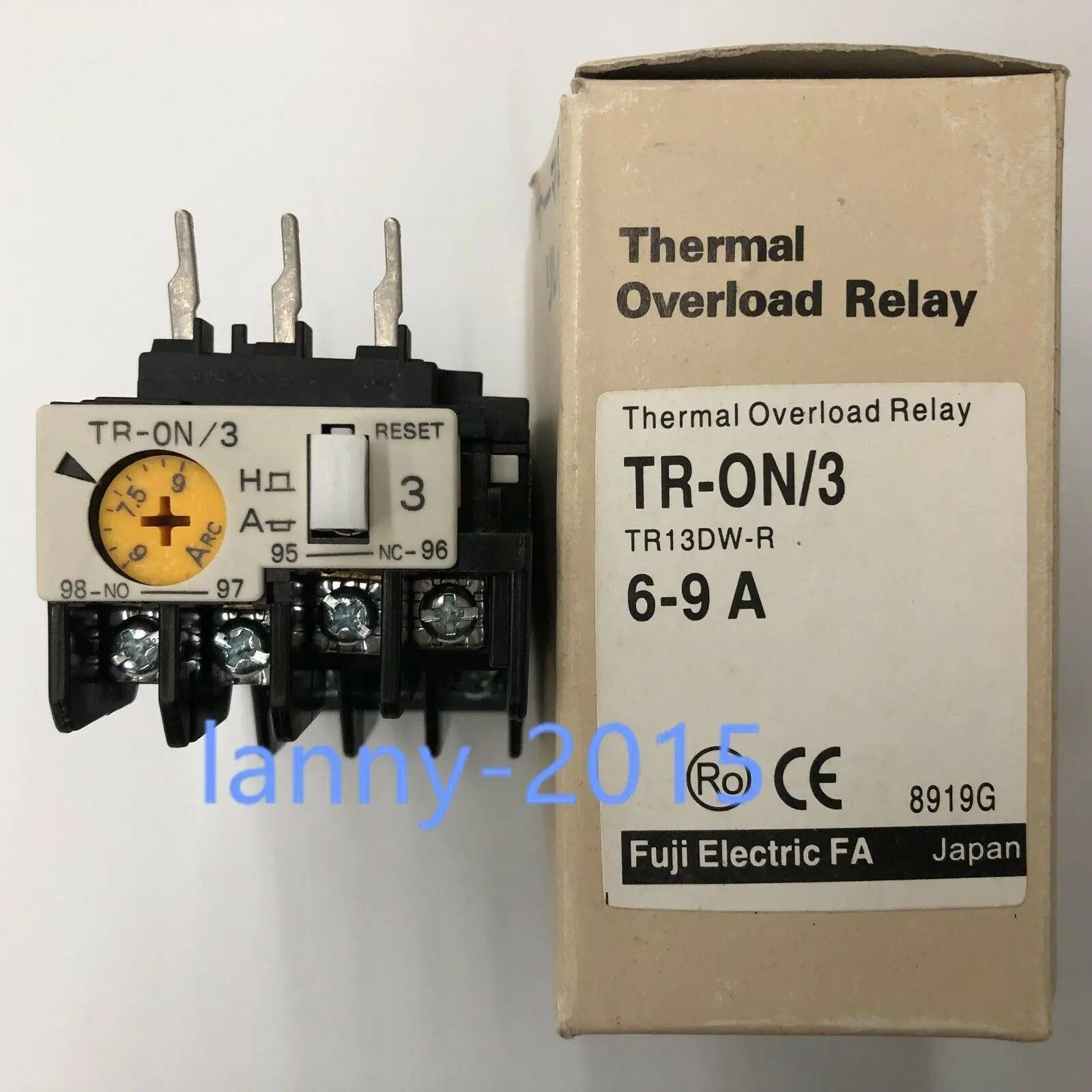 

1PC NEW Fuji Thermal Overload Relay TR-ON / 3 6-9A #YX