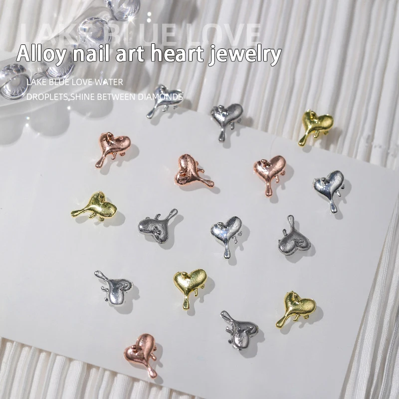 10pcs Lava Heart Shape Nail Diamond Advanced Metal And Unique Design Patches Nail Decoration Accessories Nail Painting
10pcs Lava Heart Shape Nail Diamond Advanced Metal And Unique Design Patches Nail Decoration Accessories Nail Painting