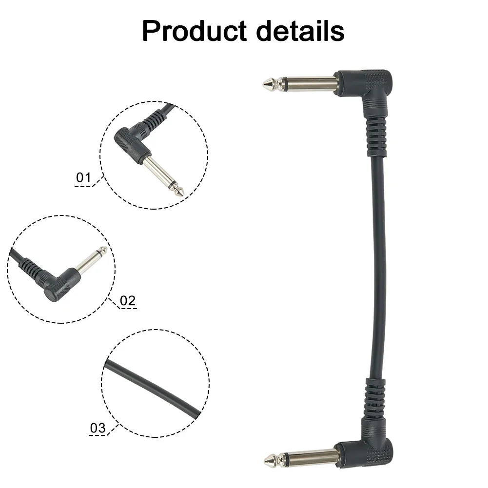 Musical Instrument Effects Pedal Cable Effect Line High Dielectric Strength Good Insulation Effects Patch Cable
Musical Instrument Effects Pedal Cable Effect Line High Dielectric Strength Good Insulation Effects Patch Cable
