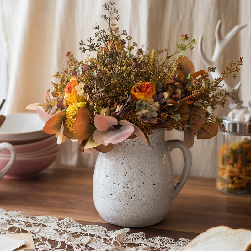 Ceramic Countertop Vase French Pastoral Country Vintage White Porcelain Candlestick Flower Pot Handmade Art Decorative Utensils
Ceramic Countertop Vase French Pastoral Country Vintage White Porcelain Candlestick Flower Pot Handmade Art Decorative Utensils