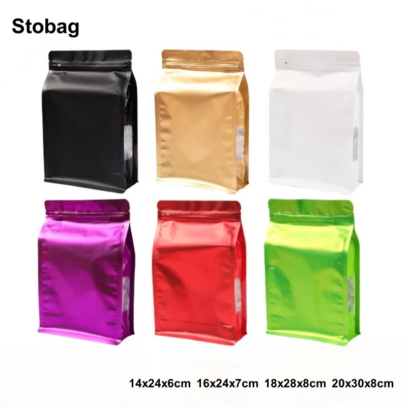 StoBag 50 шт. Упаковочные пакеты для еды, кофе, с застежкой-молнией, алюминиевая фольга, подставка, запечатанная для стандартных искусственных орехов
StoBag 50 шт. Упаковочные пакеты для еды, кофе, с застежкой-молнией, алюминиевая фольга, подставка, запечатанная для стандартных искусственных орехов