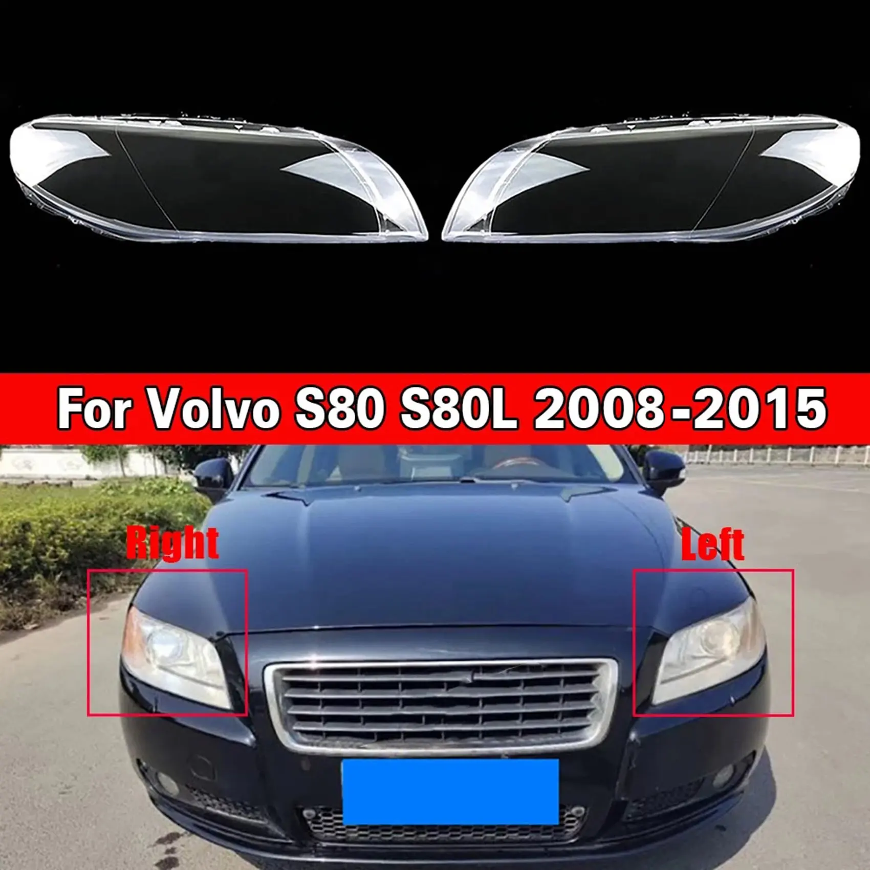 Car Front Left Headlamp Cover Transparent Lampshade Headlight Cover Shell Mask Lens for Volvo S80 S80L 2008-2015
Car Front Left Headlamp Cover Transparent Lampshade Headlight Cover Shell Mask Lens for Volvo S80 S80L 2008-2015