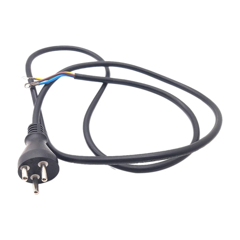 Three Core Copper Plug Power Cord AC Power Cord Power Cable Plug EU Plug (1 Pcs,Black)
Three Core Copper Plug Power Cord AC Power Cord Power Cable Plug EU Plug (1 Pcs,Black)
