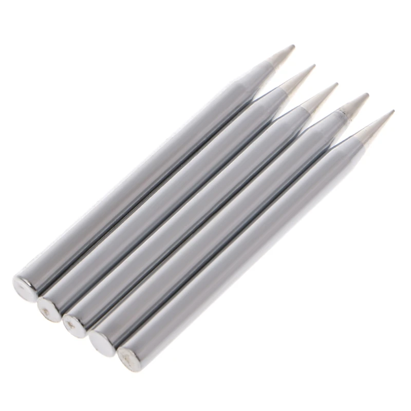 

5 Pcs 60W Replacement Soldering Iron Tip Lead-Free Solder Tip