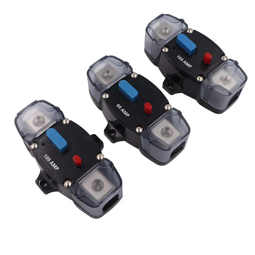 Circuit Breaker Portable Detachable Resettable Overload Protective Automobile Yacht RV Audio Amplifier Fuse 250A
Circuit Breaker Portable Detachable Resettable Overload Protective Automobile Yacht RV Audio Amplifier Fuse 250A