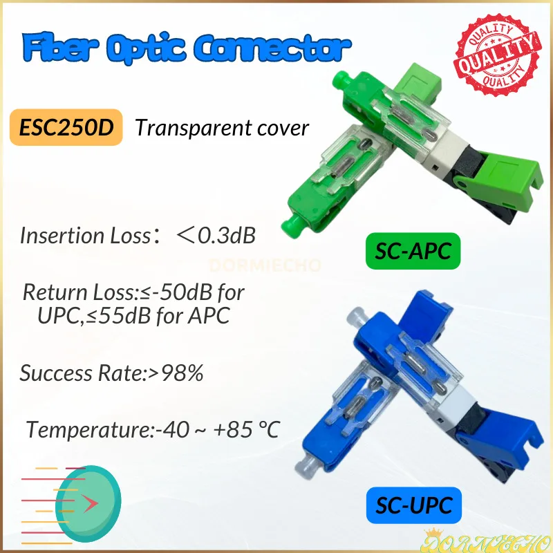 Высококачественный разветвитель для оптических кабелей ESC250D, одномодовый быстрый разъем FTTH, низкие потери SM, оптоволоконный быстрый разъем, бесплатная доставка
Высококачественный разветвитель для оптических кабелей ESC250D, одномодовый быстрый разъем FTTH, низкие потери SM, оптоволоконный быстрый разъем, бесплатная доставка