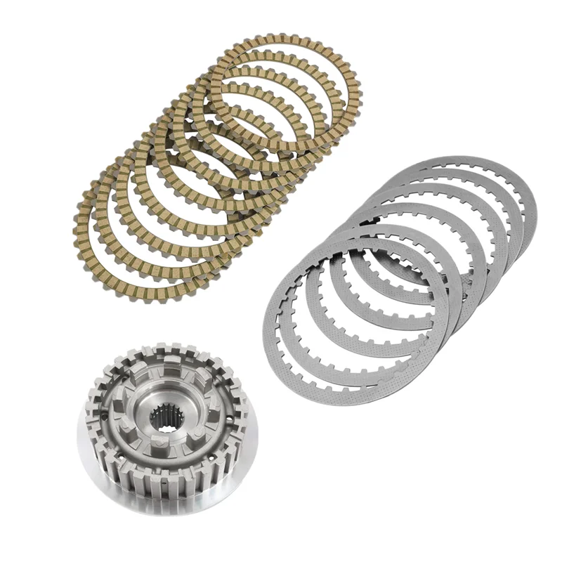 Clutch Friction Steel Kit Inner Clutch Hub For Harley Sportster 883 1200 1991-2003 2004-2022
Clutch Friction Steel Kit Inner Clutch Hub For Harley Sportster 883 1200 1991-2003 2004-2022