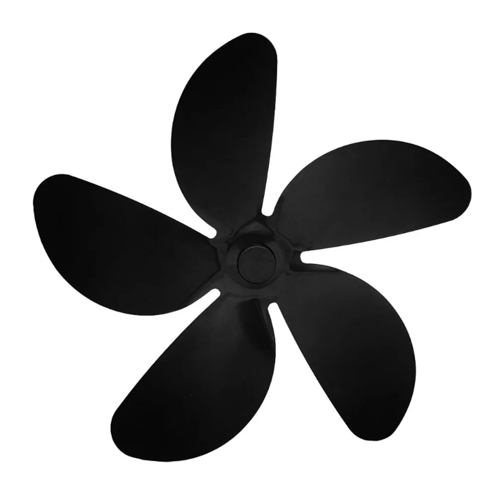 5-blades Stove Fan Blade Replacement Aluminum Alloy Fan Blades Fire Heat Power Saving Burner Fireplace Fan Spare Parts Black
5-blades Stove Fan Blade Replacement Aluminum Alloy Fan Blades Fire Heat Power Saving Burner Fireplace Fan Spare Parts Black