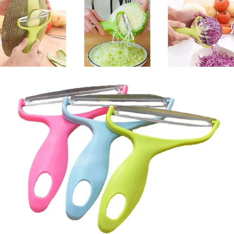 Vegetable and Fruit Tools Stainless Steel Fruit Peeler PP Handle Vegetable Planer Cabbage Planer Kitchen Tool
Vegetable and Fruit Tools Stainless Steel Fruit Peeler PP Handle Vegetable Planer Cabbage Planer Kitchen Tool