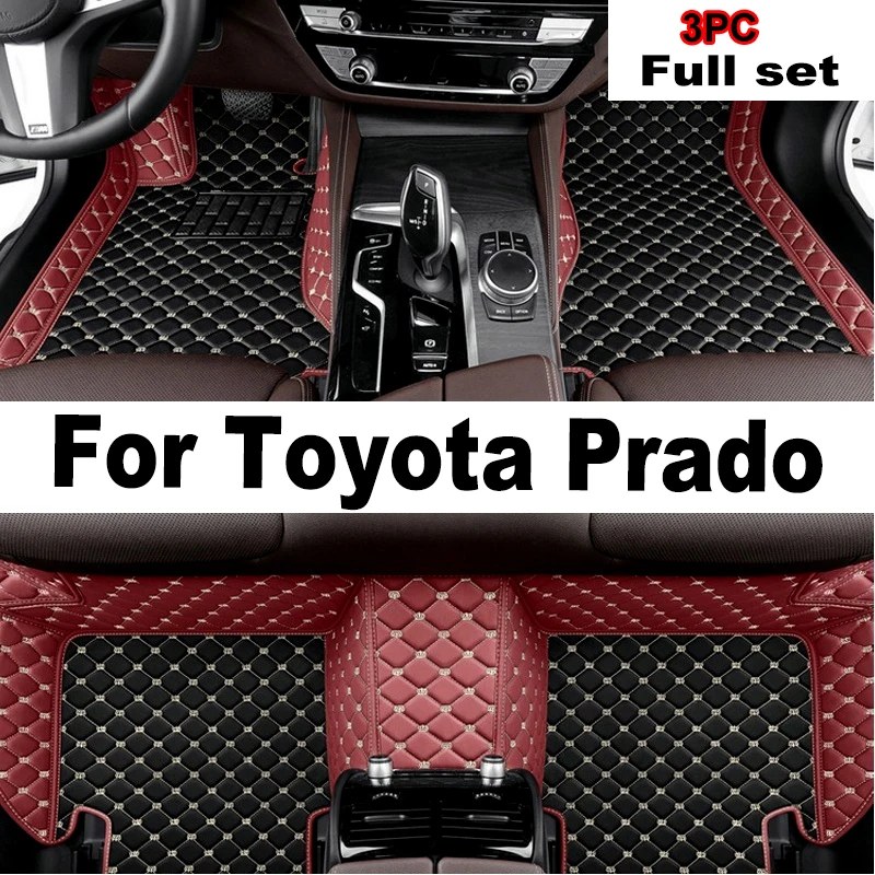 Car Floor Mats For Toyota Prado(Eight Seats)2006 2007 2008 2009 Custom Auto Foot Pads Automobile Carpet Cover accessories
Car Floor Mats For Toyota Prado(Eight Seats)2006 2007 2008 2009 Custom Auto Foot Pads Automobile Carpet Cover accessories