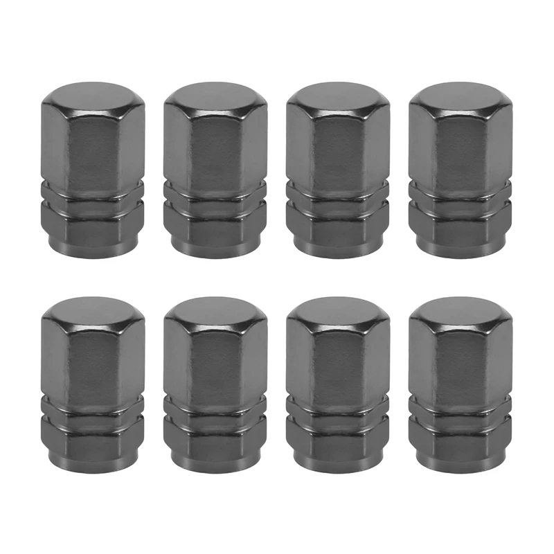 8 Pieces Tire Stem Valve Caps Wheel Valve Covers Car Dustproof Tire Cap, Hexagon Shape Titanium Gray
8 Pieces Tire Stem Valve Caps Wheel Valve Covers Car Dustproof Tire Cap, Hexagon Shape Titanium Gray