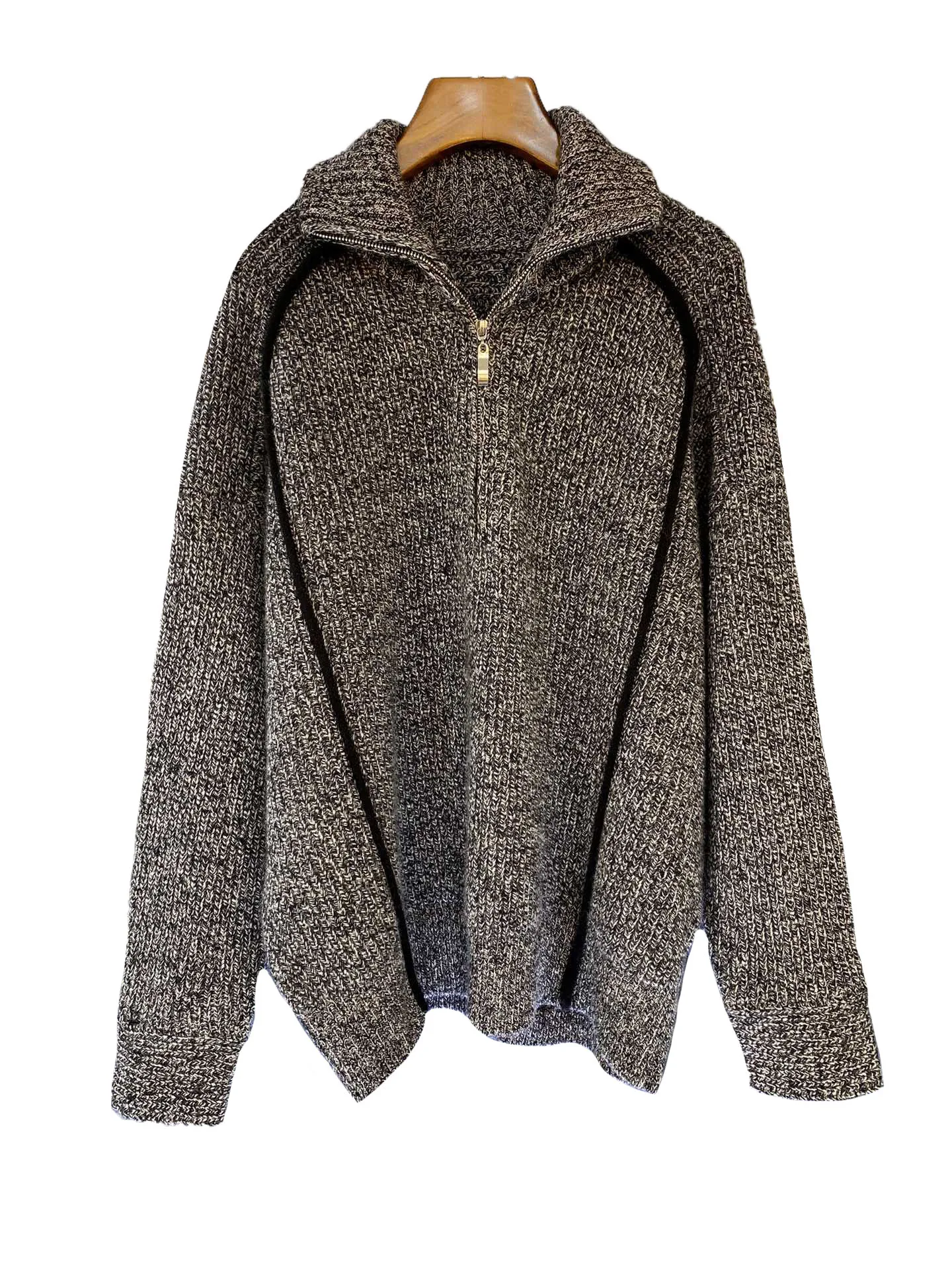 Jumper jacket lapel short loose shape half zip design warm and comfortable 2023 winter new 1215
Jumper jacket lapel short loose shape half zip design warm and comfortable 2023 winter new 1215