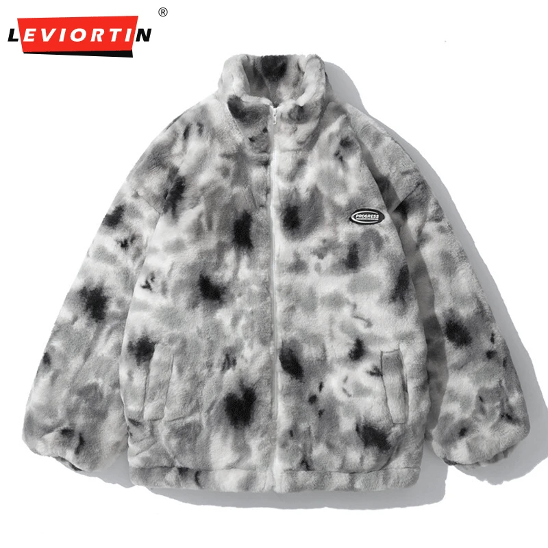 Hip Hop Winter Faux Fur Fleece Jacket Streetwear Men & Women Harajuku Tie Dye Heart Fuzzy Jackets 2022 Casual Zipper Warm Coats
Hip Hop Winter Faux Fur Fleece Jacket Streetwear Men & Women Harajuku Tie Dye Heart Fuzzy Jackets 2022 Casual Zipper Warm Coats