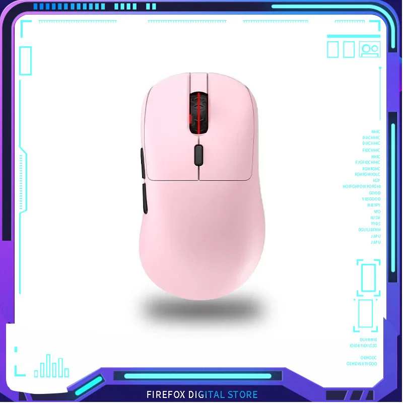 

Incott GHERO Dual Mode Mouse RGB PAW3395 Sensor Low Latency Ergonomic Design Laptop Wireless E-sports Gamer Mouse Accessories