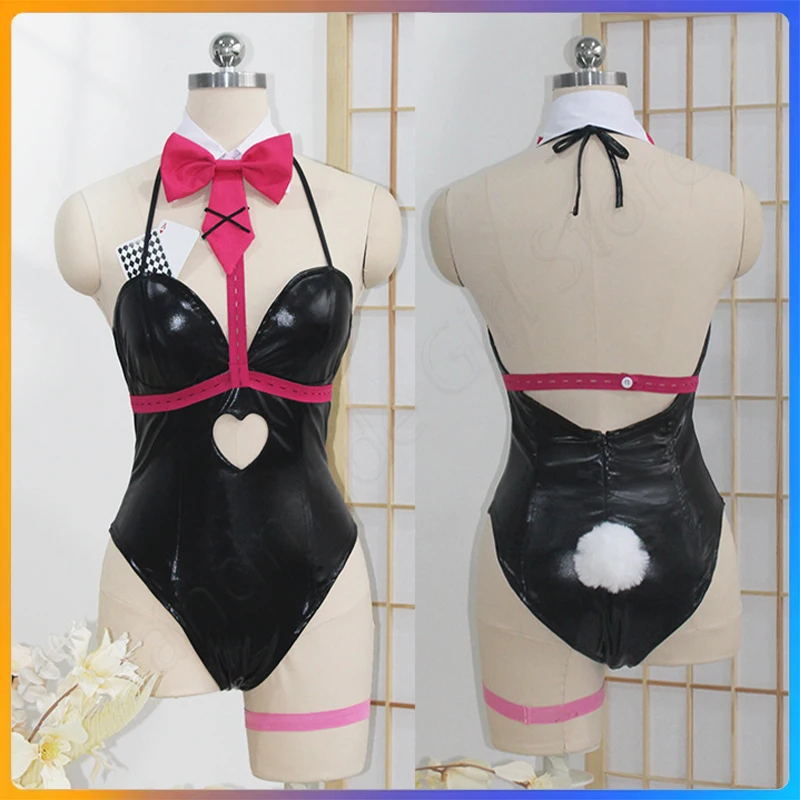 Cosplay Bunny Girl Rabbit Hole Hatsune Miku Sexy Cute Handmade and Tailor-made Black Leather Costume Wig Cosplay Comic Con
Cosplay Bunny Girl Rabbit Hole Hatsune Miku Sexy Cute Handmade and Tailor-made Black Leather Costume Wig Cosplay Comic Con