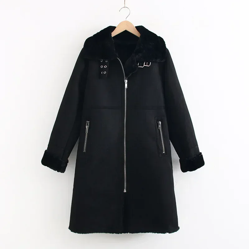 Winter Lambswool Women Suit Ladies Formal Blazer Female Single Button Loose Casual Daily Jacket Office Lady Coat
Winter Lambswool Women Suit Ladies Formal Blazer Female Single Button Loose Casual Daily Jacket Office Lady Coat