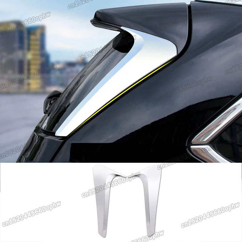 

Car Rear Window Tail Spoiler Trims Chrome for Toyota Highlander 2014 2015 2016 2017 2018 2019 XU50 Kluger Accessories exterior