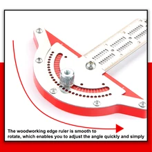 Woodworking Ruler Metal Adjustable Angle Finder Woodworker Edge Protractor Ruler Framing Tool Angle Ruler
Woodworking Ruler Metal Adjustable Angle Finder Woodworker Edge Protractor Ruler Framing Tool Angle Ruler