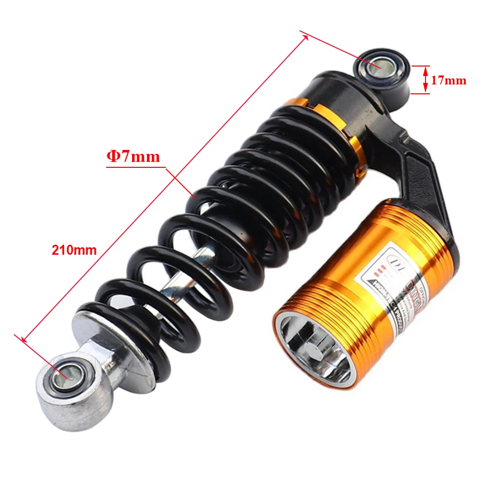 210mm Rear Shock Absorber With Decorative Airbag Rear Damping For Citycoco Electric Scooter China Halei Scooter Accessories
210mm Rear Shock Absorber With Decorative Airbag Rear Damping For Citycoco Electric Scooter China Halei Scooter Accessories