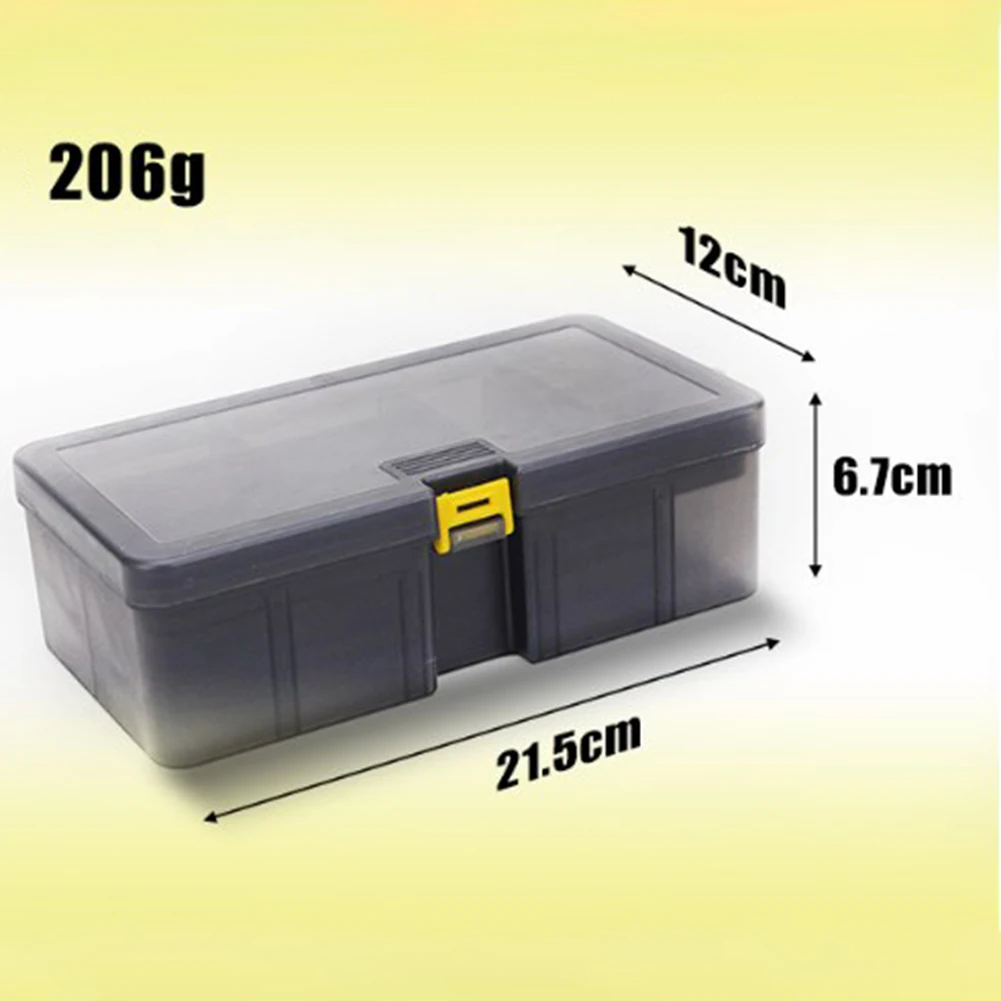 Large Capacity Double Layer Fishing Tackle Box | Buckle and Hole Design | Made of Durable PP Material | Translucent Color | 206g
Large Capacity Double Layer Fishing Tackle Box | Buckle and Hole Design | Made of Durable PP Material | Translucent Color | 206g