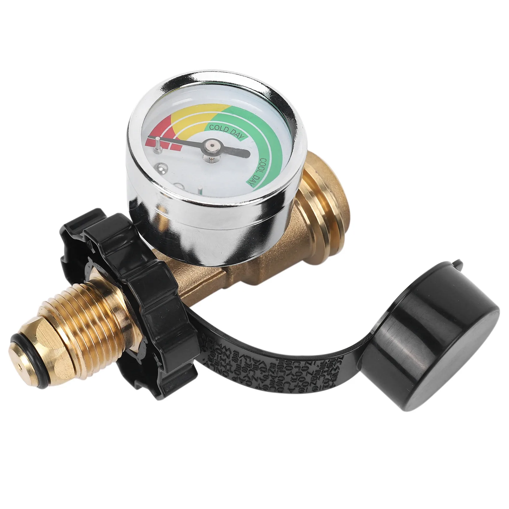 1Pack Propane Tank Gauge with Connection,for 5-100Lb Propane Tank, Stay Accurate At Different Temperatures
1Pack Propane Tank Gauge with Connection,for 5-100Lb Propane Tank, Stay Accurate At Different Temperatures
