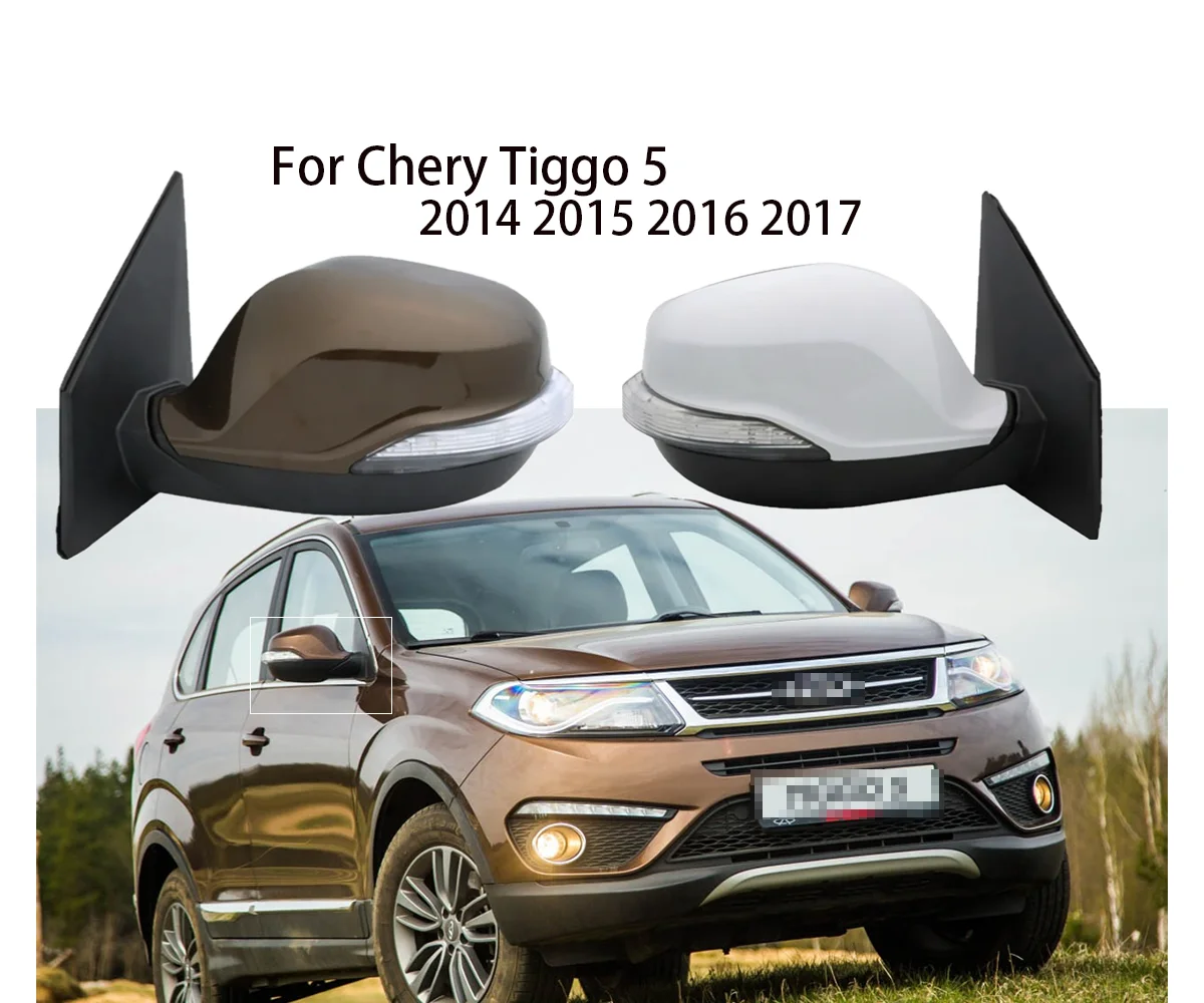 Car side mirror assembly for Chery Tiggo 5 2014-2017 Electric folding electric adjustment LED turn signal lens heating 6/8 wire
Car side mirror assembly for Chery Tiggo 5 2014-2017 Electric folding electric adjustment LED turn signal lens heating 6/8 wire