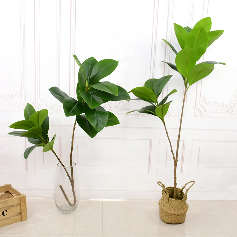 Artificial Plants Fake Magnolia Tree Branch Plastic Rubber Leaves Tabletop Landscape Ornaments Office Home Outdoor Garden Decor
Artificial Plants Fake Magnolia Tree Branch Plastic Rubber Leaves Tabletop Landscape Ornaments Office Home Outdoor Garden Decor