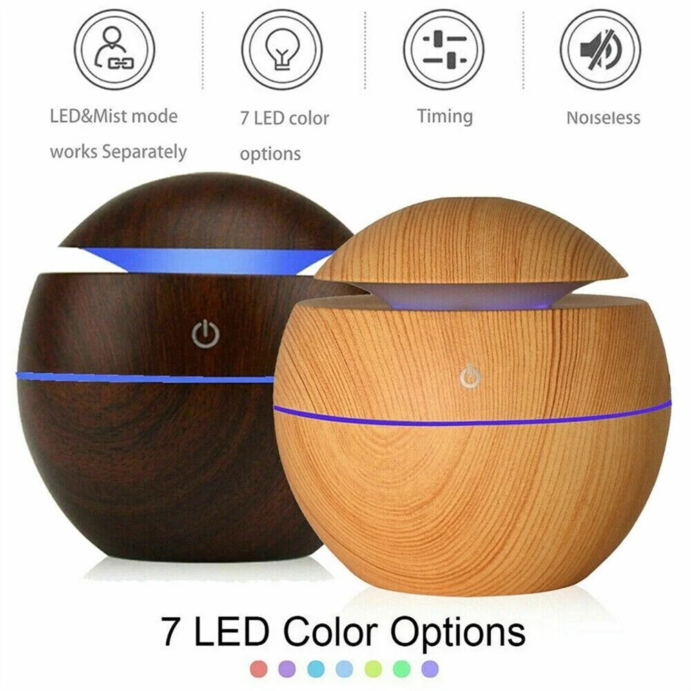 USB 7 LED Color Air Humidifier Essential Aroma Oil Diffuser Purifier Enjoy Clean and Moisturized Air 200ML Capacity
USB 7 LED Color Air Humidifier Essential Aroma Oil Diffuser Purifier Enjoy Clean and Moisturized Air 200ML Capacity