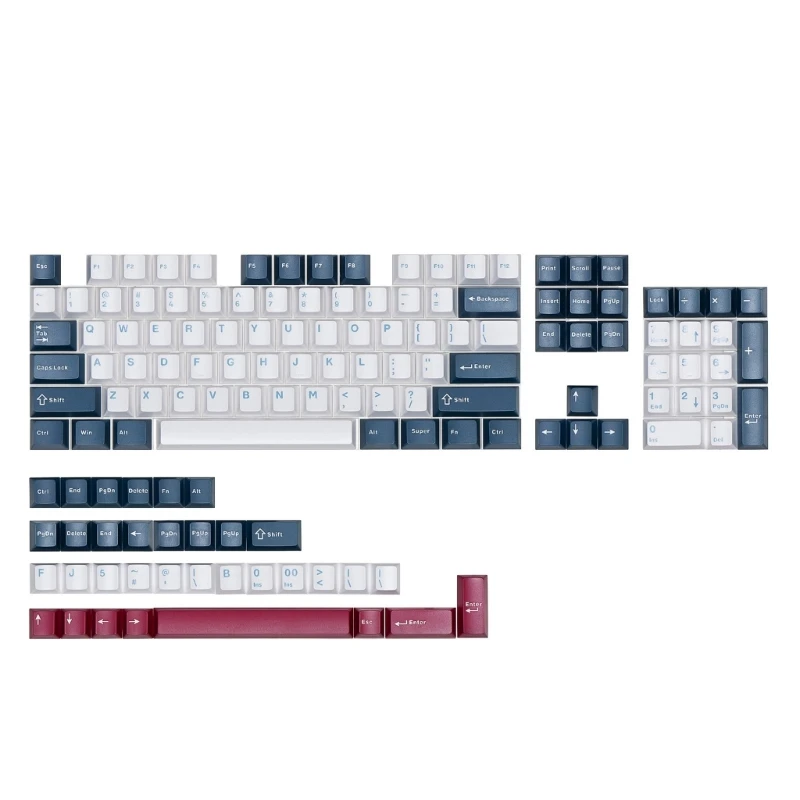 Cherry Keycaps Blue Two color for 138Keys Mechanical Full size Keyboard Keycap Set ( Keycaps Only) 
Cherry Keycaps Blue Two color for 138Keys Mechanical Full size Keyboard Keycap Set ( Keycaps Only)