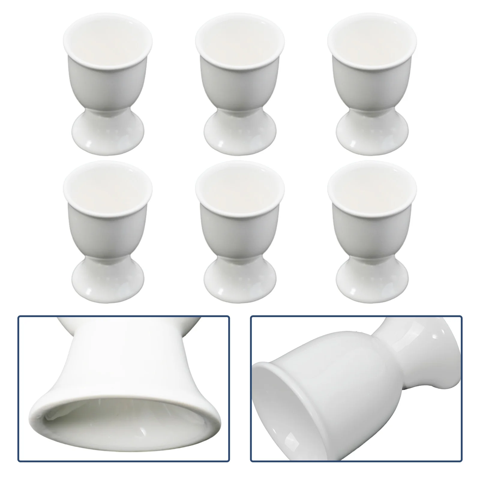 Household Tabletop Egg Tray Eggs Container Egg Cups Egg Holder Ceramic Cooking Tool 6pcs Egg Cups Egg Cups Holders
Household Tabletop Egg Tray Eggs Container Egg Cups Egg Holder Ceramic Cooking Tool 6pcs Egg Cups Egg Cups Holders