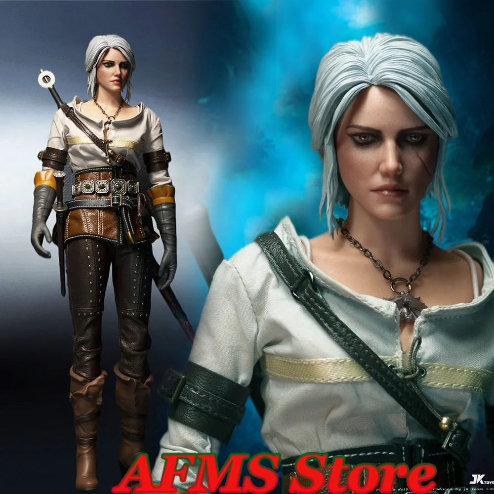 JKTOYS K-001 1/6 Женский солдат Ciri Lady Of Space And Time Traveler Doll 12 '', фигурка, полный комплект, коллекционная игрушка
JKTOYS K-001 1/6 Женский солдат Ciri Lady Of Space And Time Traveler Doll 12 '', фигурка, полный комплект, коллекционная игрушка
