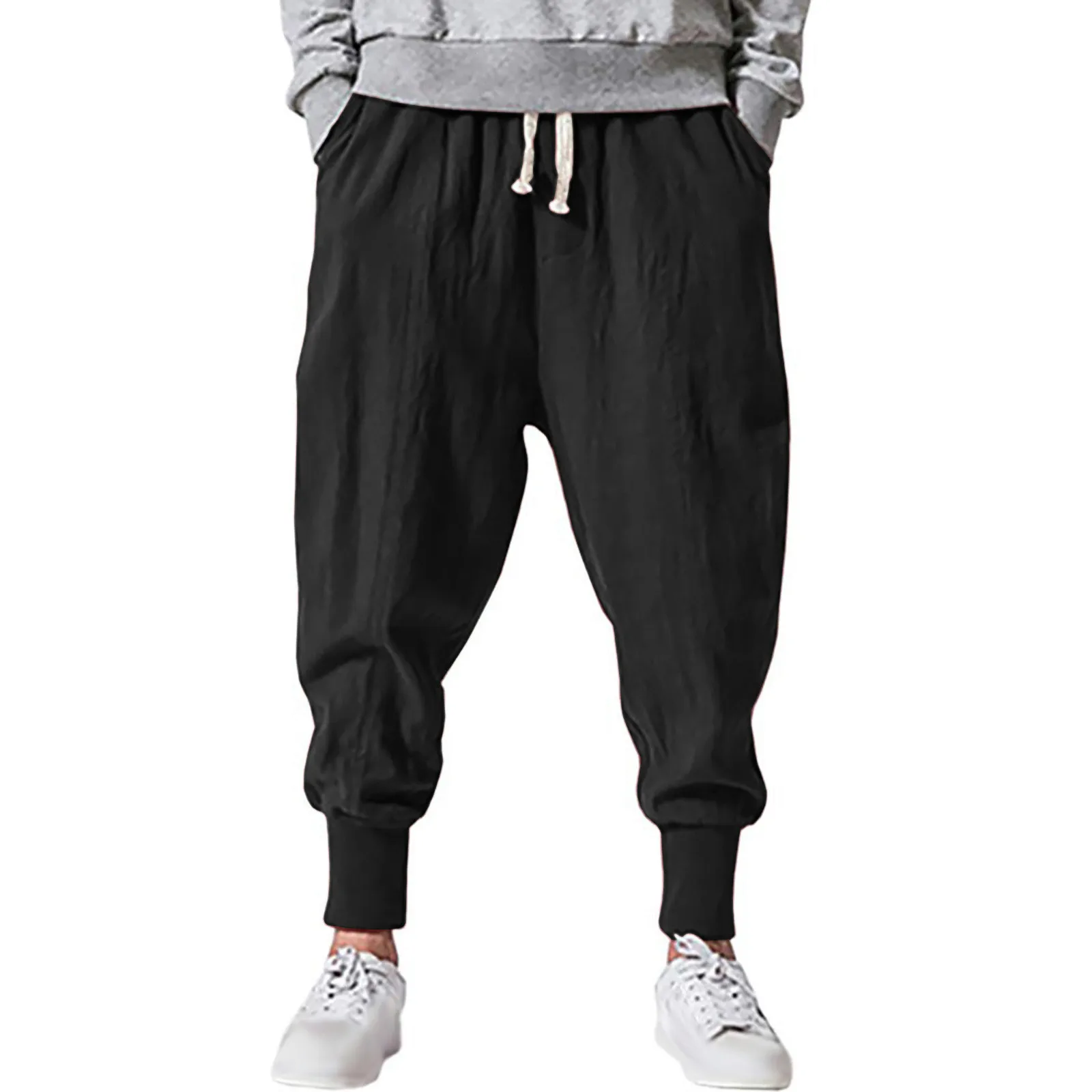 Sportswear Plain Harem Pants Solid Color Autumn Winter Trouser Casual Daily Wear Loose Fit Men Athletic Casual Pants Pantalones
Sportswear Plain Harem Pants Solid Color Autumn Winter Trouser Casual Daily Wear Loose Fit Men Athletic Casual Pants Pantalones